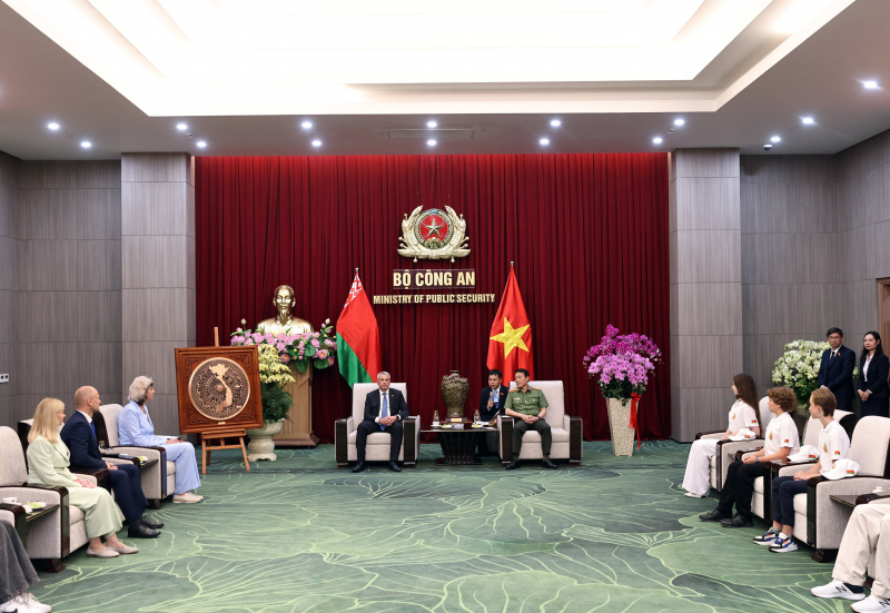 Sợi dây gắn kết bền chặt giữa Công an Việt Nam và Bộ Nội vụ Belarus -0