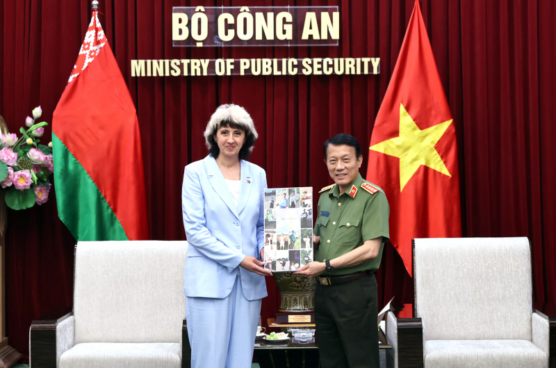 Sợi dây gắn kết bền chặt giữa Công an Việt Nam và Bộ Nội vụ Belarus -0