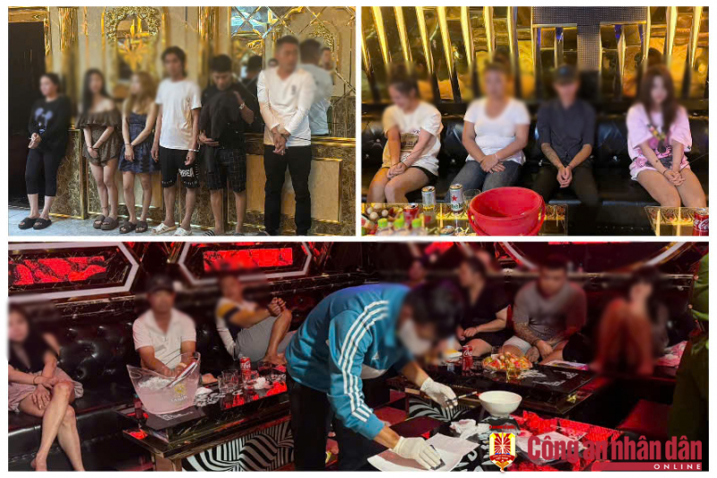 9 nhân viên quán karaoke X-Men cùng 14 khách dương tính ma túy -0