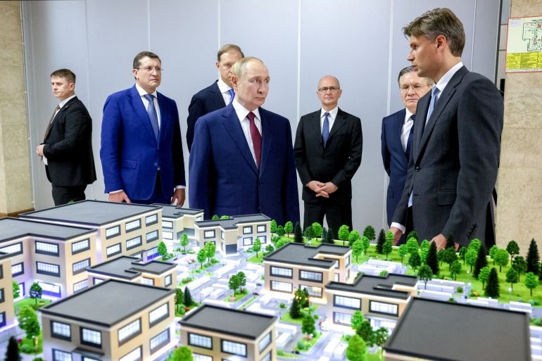 Tổng thống Putin thấy