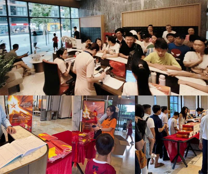Cư dân Masterise Homes nhận quà