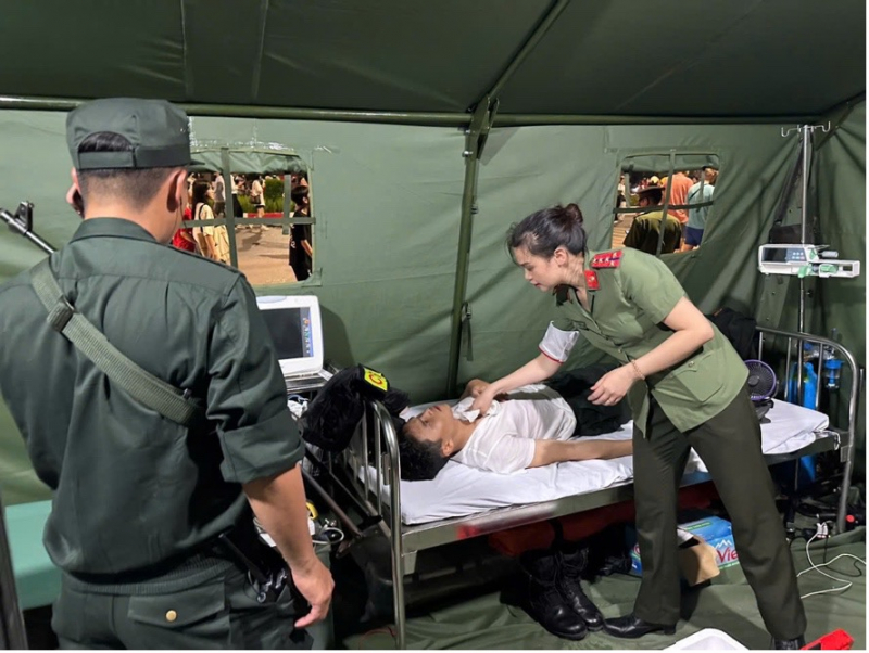 Bệnh viện Công an Hà Nội sẵn sàng bảo đảm y tế cho Lễ kỷ niệm 80 năm Quốc khánh -1