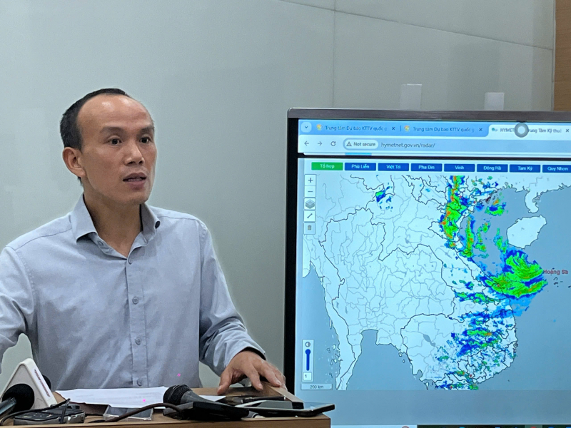 Trưa đến chiều mai, bão số 5 đổ bộ các tỉnh từ Thanh Hóa tới bắc Quảng Trị -0