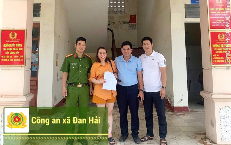 Công an xã hỗ trợ trả lại 2,2 tỷ đồng cho người chuyển nhầm tài khoản -0