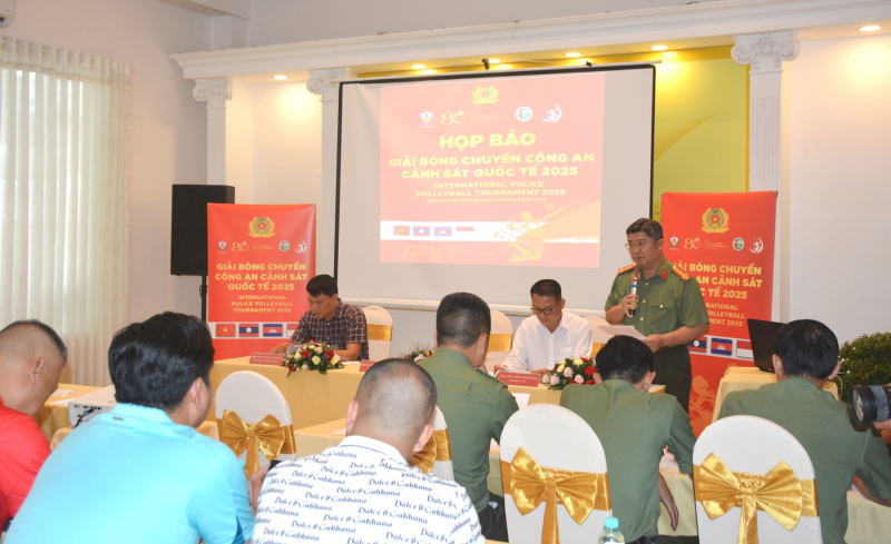 “Giải bóng chuyền Công an, Cảnh sát quốc tế 2025” có 6 đội đến từ 4 quốc gia Đông Nam Á -0