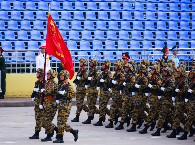 Chuẩn bị tổng hợp luyện lần thứ 2 tại Quảng trường Ba Đình -0