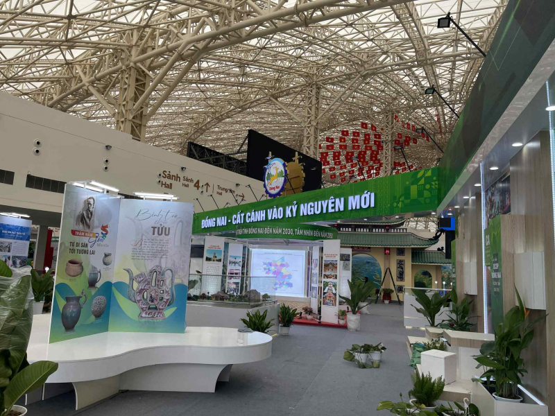 Các đơn vị gấp rút hoàn thiện các hạng mục tại Triển lãm 