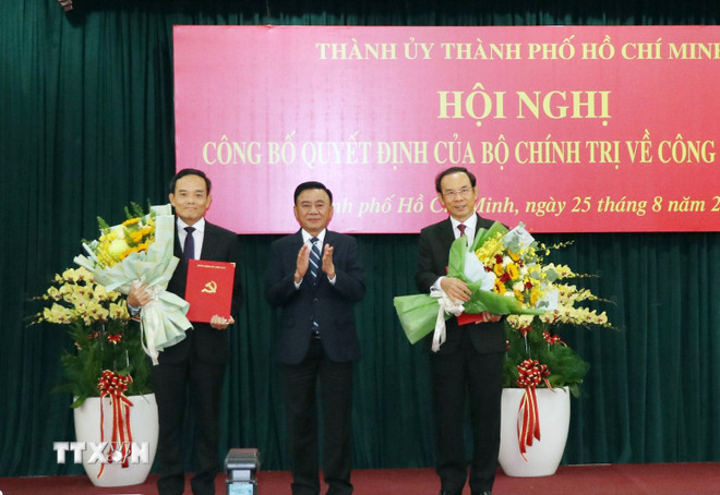 Đồng chí Trần Lưu Quang giữ chức Bí thư Thành ủy TP Hồ Chí Minh -0