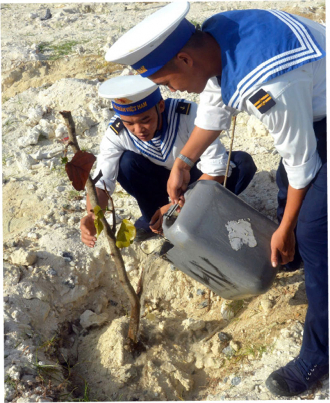 Phát động chiến dịch “Triệu cột mốc xanh” gây quỹ trồng cây phủ xanh đặc khu Trường Sa -0