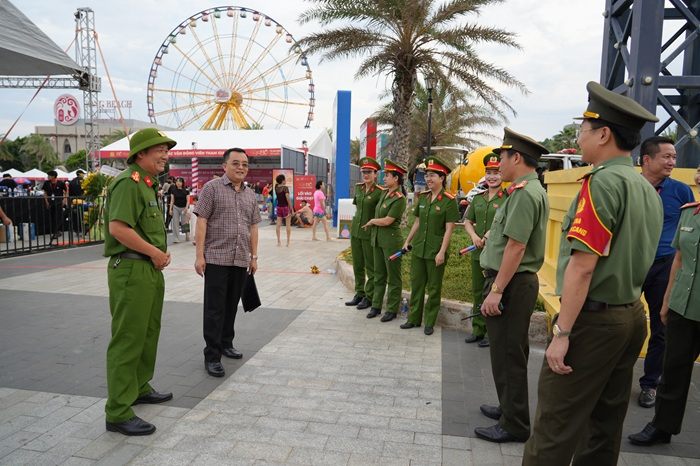 Đảm bảo tuyệt đối an ninh trật tự tại sự kiện Sport Festival 2025