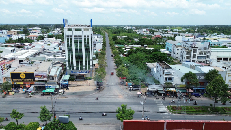 Cận cảnh tuyến đường số 1 bị thanh tra lại ở Trà Vinh (cũ) -0