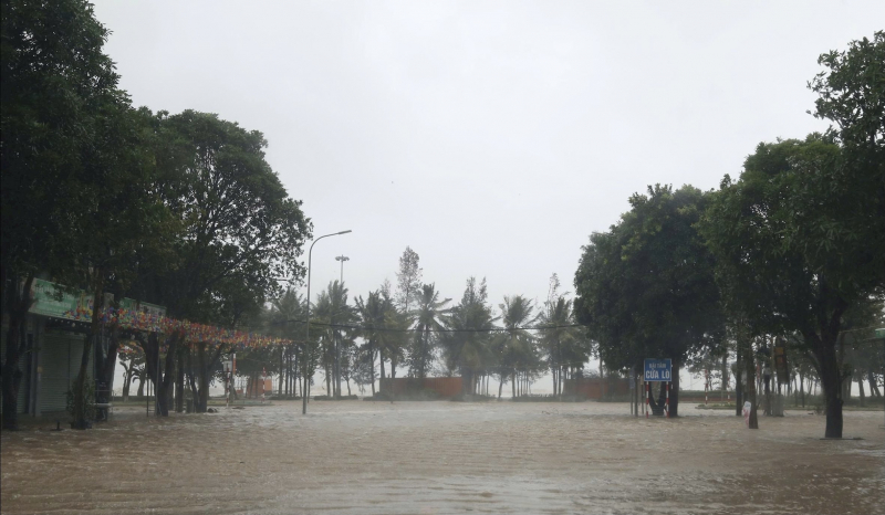 Những thiệt hại ban đầu tại Nghệ An do bão số 5 gây ra -0