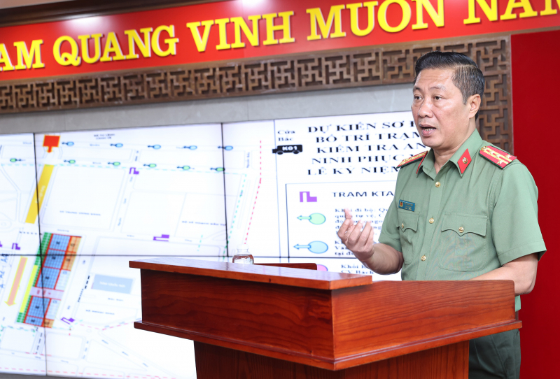 Bộ Tư lệnh Cảnh vệ triển khai phương án bảo đảm ANTT Lễ kỷ niệm A80 -0