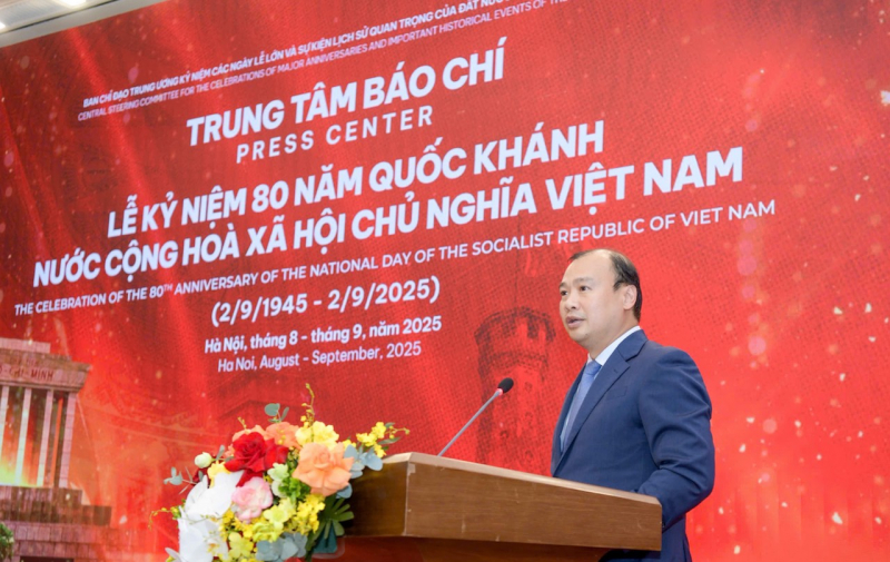 Khai trương Trung tâm Báo chí A80 - nơi tác nghiệp của gần 1.550 phóng viên báo chí -0