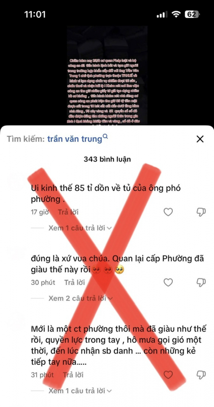 Chủ tịch phường ở Huế bị bắt cùng nhiều vàng và sổ đỏ là tin giả -0