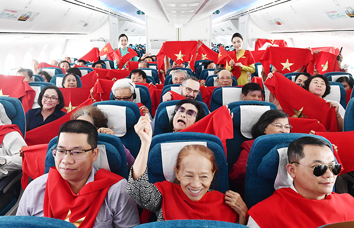 Vietnam Airlines thực hiện chuyến bay “Cất cánh tự hào Việt Nam”  kỷ niệm 80 năm Quốc khánh 2/9 -0