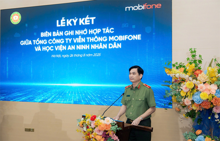 MobiFone và Học viện An ninh nhân dân chung tay phát triển nguồn nhân lực an ninh số -0