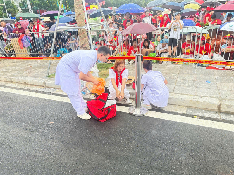 Sẵn sàng đảm bảo y tế cho buổi sơ duyệt A80 -0