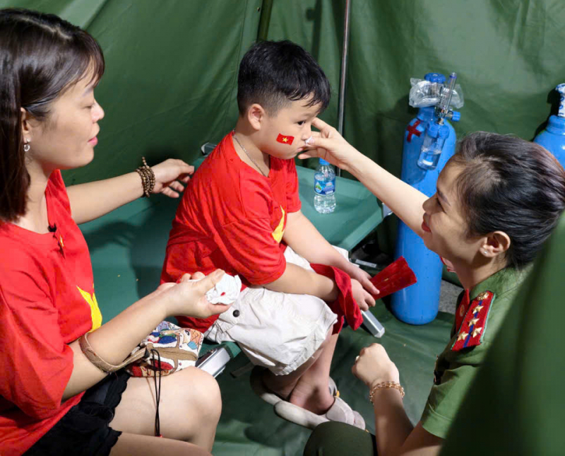 Sẵn sàng đảm bảo y tế cho buổi sơ duyệt A80 -0