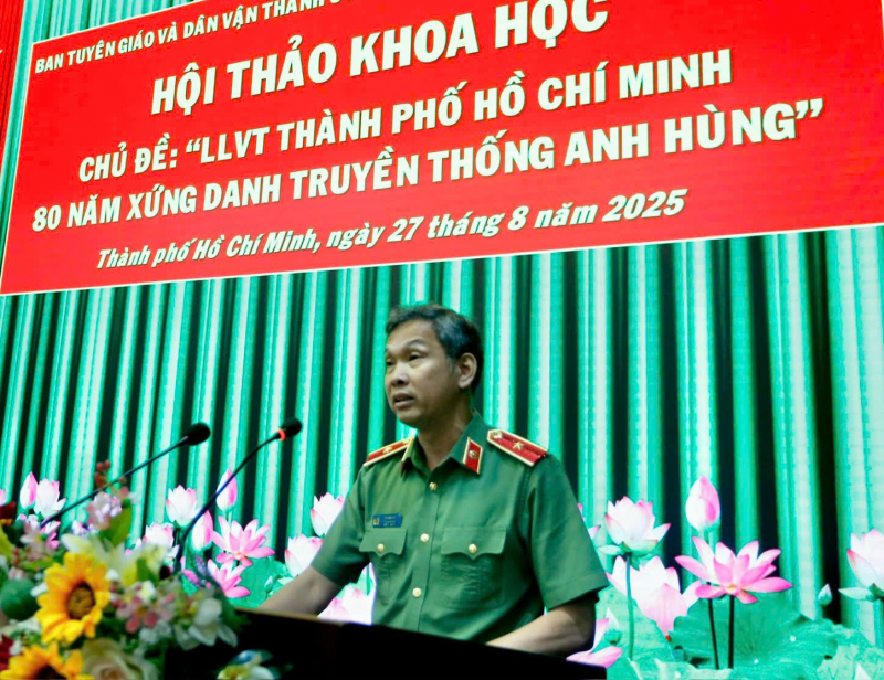 “Lực lượng vũ trang TP Hồ Chí Minh - 80 năm xứng danh truyền thống anh hùng” -1