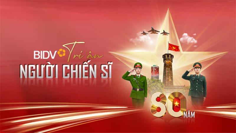 BIDV triển khai gói tín dụng nhà ở 8.000 tỷ “Tri ân người chiến sĩ” lãi suất ưu đãi 5.5%/năm -0