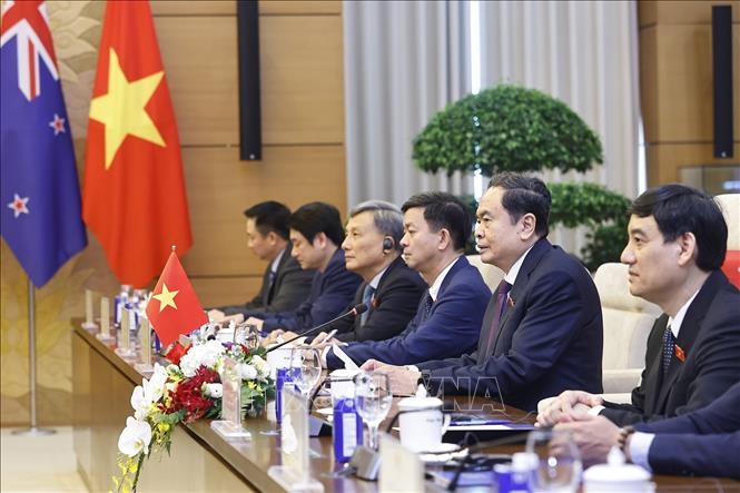 Chủ tịch Quốc hội Trần Thanh Mẫn hội đàm với Chủ tịch Quốc hội New Zealand -0