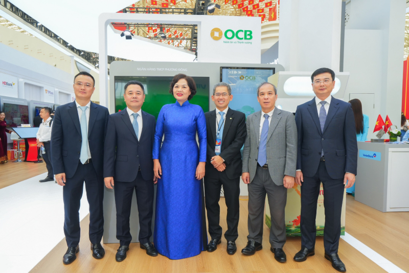 Mô hình ngân hàng mở Open Banking của OCB nổi bật tại Triển lãm A80 -0