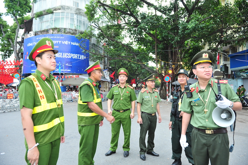 Công an TP Hà Nội sẵn sàng đảm bảo tuyệt đối an ninh, an toàn Tổng duyệt A80 -0
