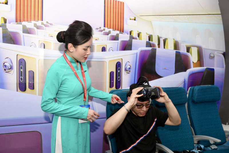 Dấu ấn Vietnam Airlines tại Triển lãm Thành tựu đất nước -0