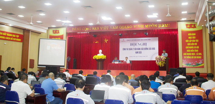 Công ty cổ phần Nhiệt điện Quảng Ninh tổ chức Hội nghị quản lý vận hành, bảo dưỡng sửa chữa năm 2025 -0