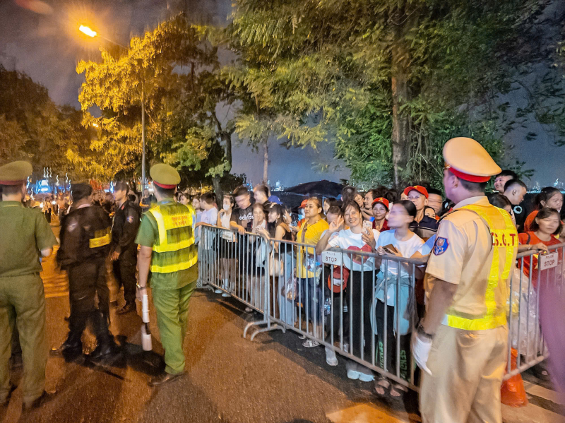 Những hành động đẹp của Công an Thủ đô trong chương trình Tổng duyệt A80 -1