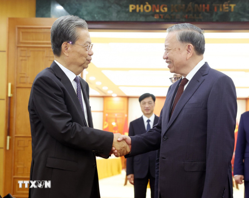 Tổng Bí thư: Làm sâu sắc hơn nữa hợp tác giữa hai cơ quan lập pháp Việt-Trung -0