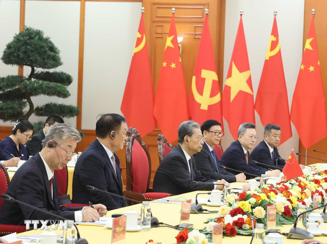 Tổng Bí thư: Làm sâu sắc hơn nữa hợp tác giữa hai cơ quan lập pháp Việt-Trung -0