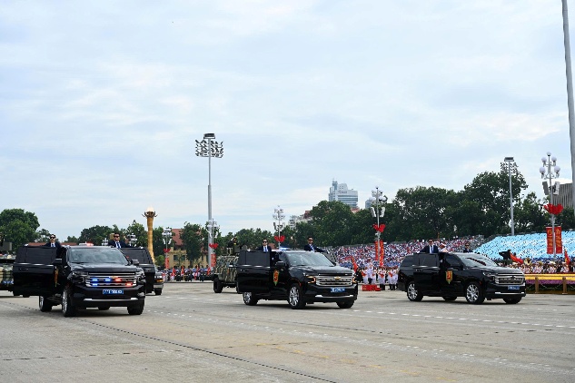 Âm vang bước chân, tiếng máy xe và ý chí Cảnh vệ trong Đại lễ A80 -0