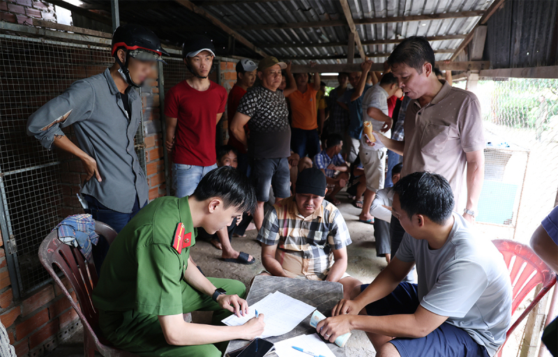 Triệt phá sòng bạc ở An Giang liên quan 50 đối tượng -0