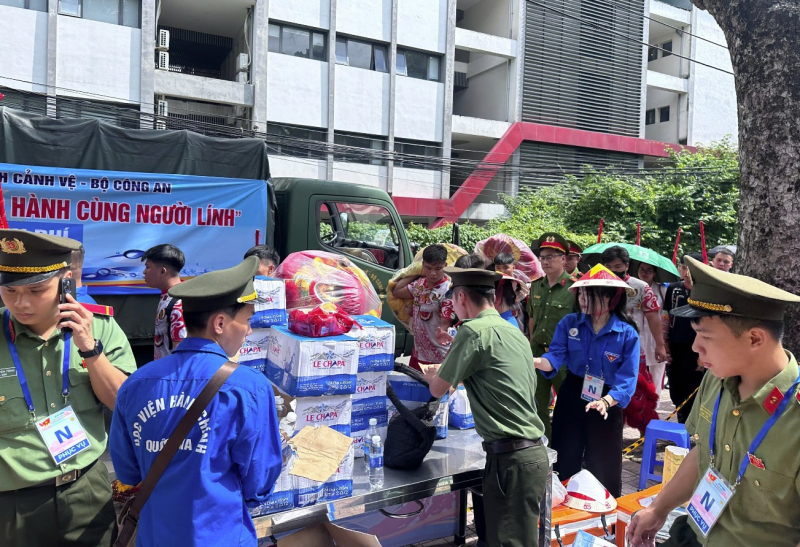 Đoàn thanh niên, Hội phụ nữ Trung đoàn 600: Tiếp sức thực hiện nhiệm vụ A80 -0