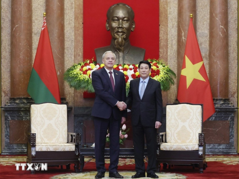Việt Nam luôn coi trọng quan hệ hữu nghị truyền thống gắn bó với Belarus -0