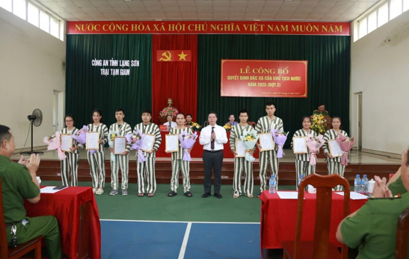 Công bố Quyết định đặc xá của Chủ tịch nước nhân dịp Quốc khánh 2/9 -0