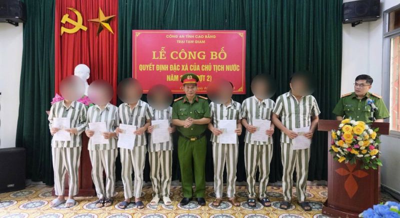 Lễ công bố Quyết định đặc xá của Chủ tịch nước  nhân dịp Quốc khánh 2/9 -0