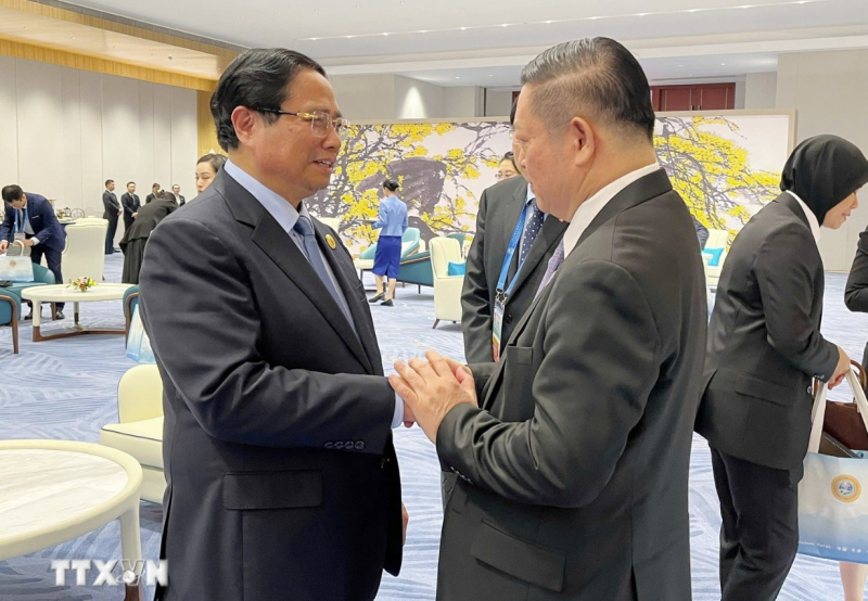 Hội nghị Thượng đỉnh SCO: Thủ tướng Phạm Minh Chính gặp lãnh đạo các nước -0