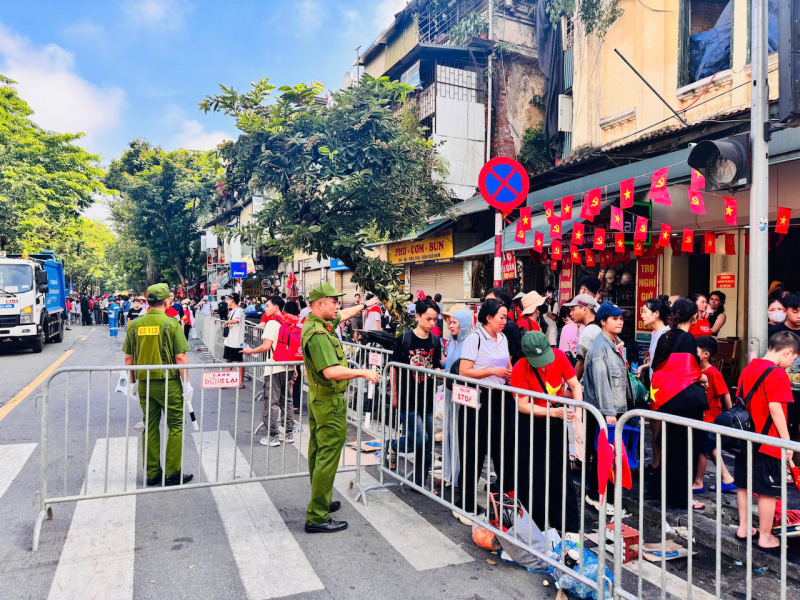 Lực lượng CAND vinh dự bảo đảm an ninh, an toàn, góp phần vào thành công Đại lễ A80 -2