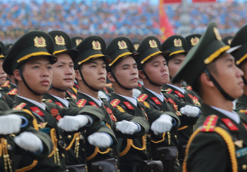Bước chân người lính Công an – Niềm kiêu hãnh giữa Quảng trường lịch sử -0