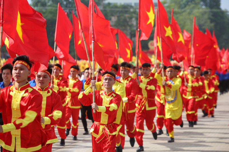 Sắc màu nghệ thuật trong bản hùng ca diễu binh, diễu hành Quốc khánh -2