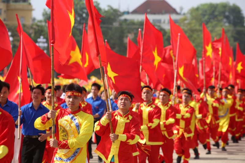 Sắc màu nghệ thuật trong bản hùng ca diễu binh, diễu hành Quốc khánh -3