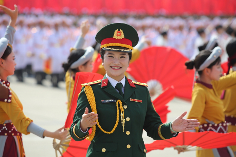 Sắc màu nghệ thuật trong bản hùng ca diễu binh, diễu hành Quốc khánh -3