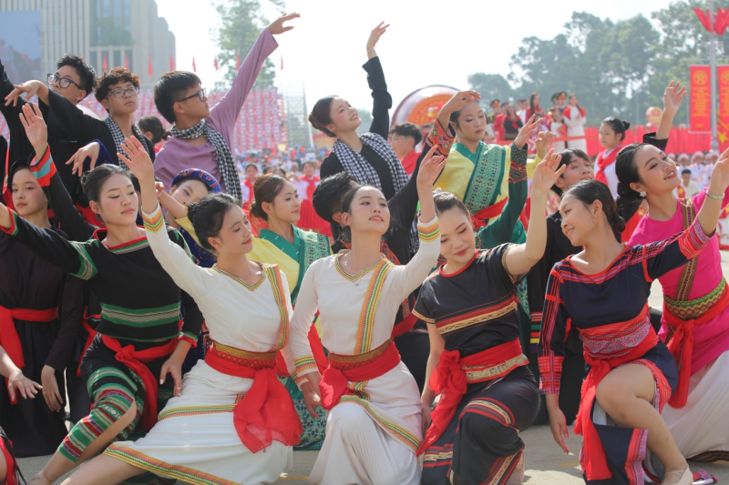 Sắc màu nghệ thuật trong bản hùng ca diễu binh, diễu hành Quốc khánh -9