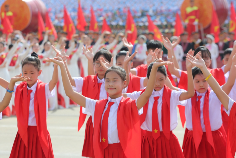 Sắc màu nghệ thuật trong bản hùng ca diễu binh, diễu hành Quốc khánh -4