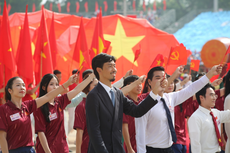 Sắc màu nghệ thuật trong bản hùng ca diễu binh, diễu hành Quốc khánh -6