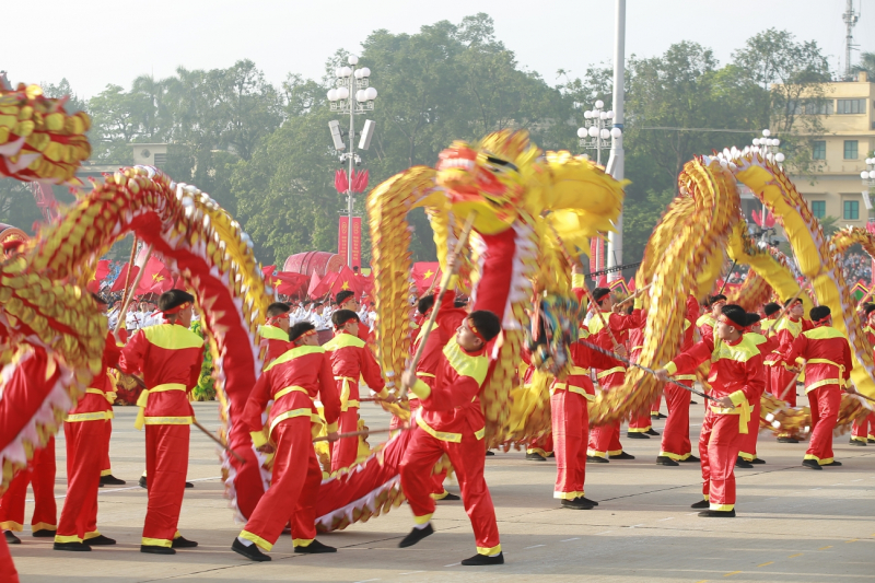 Sắc màu nghệ thuật trong bản hùng ca diễu binh, diễu hành Quốc khánh -6