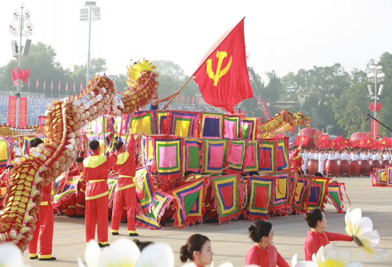 Sắc màu nghệ thuật trong bản hùng ca diễu binh, diễu hành Quốc khánh -8